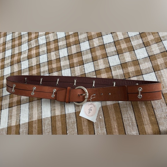 CALVIN KLEIN LEATHER BELT size L. - Picture 3 of 11